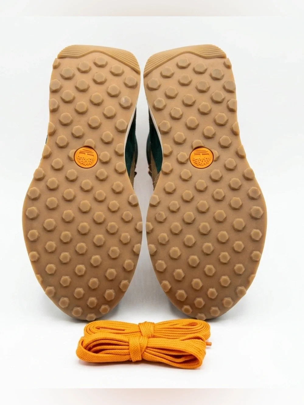 Timberland Retro Swift Sherpa Suede Womens Size 8.5 Beige Orange Sneaker Boots